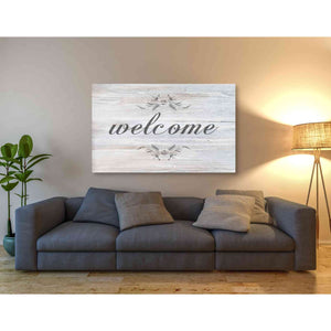 'Welcome' by Bluebird Barn, Canvas Wall Art,54 x 40