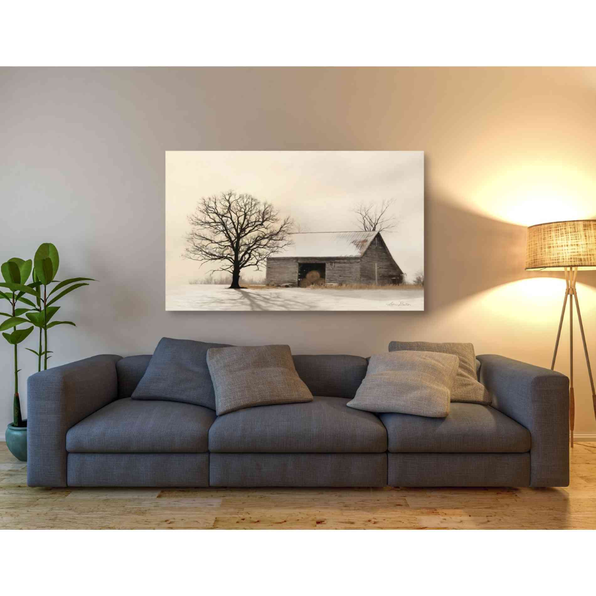 'Winter Shadows' by Lori Deiter, Canvas Wall Art,54 x 40