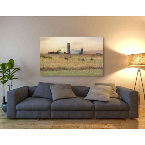 Image of 'Sunset at the Dexter Farm' by Lori Deiter, Canvas Wall Art,54 x 40