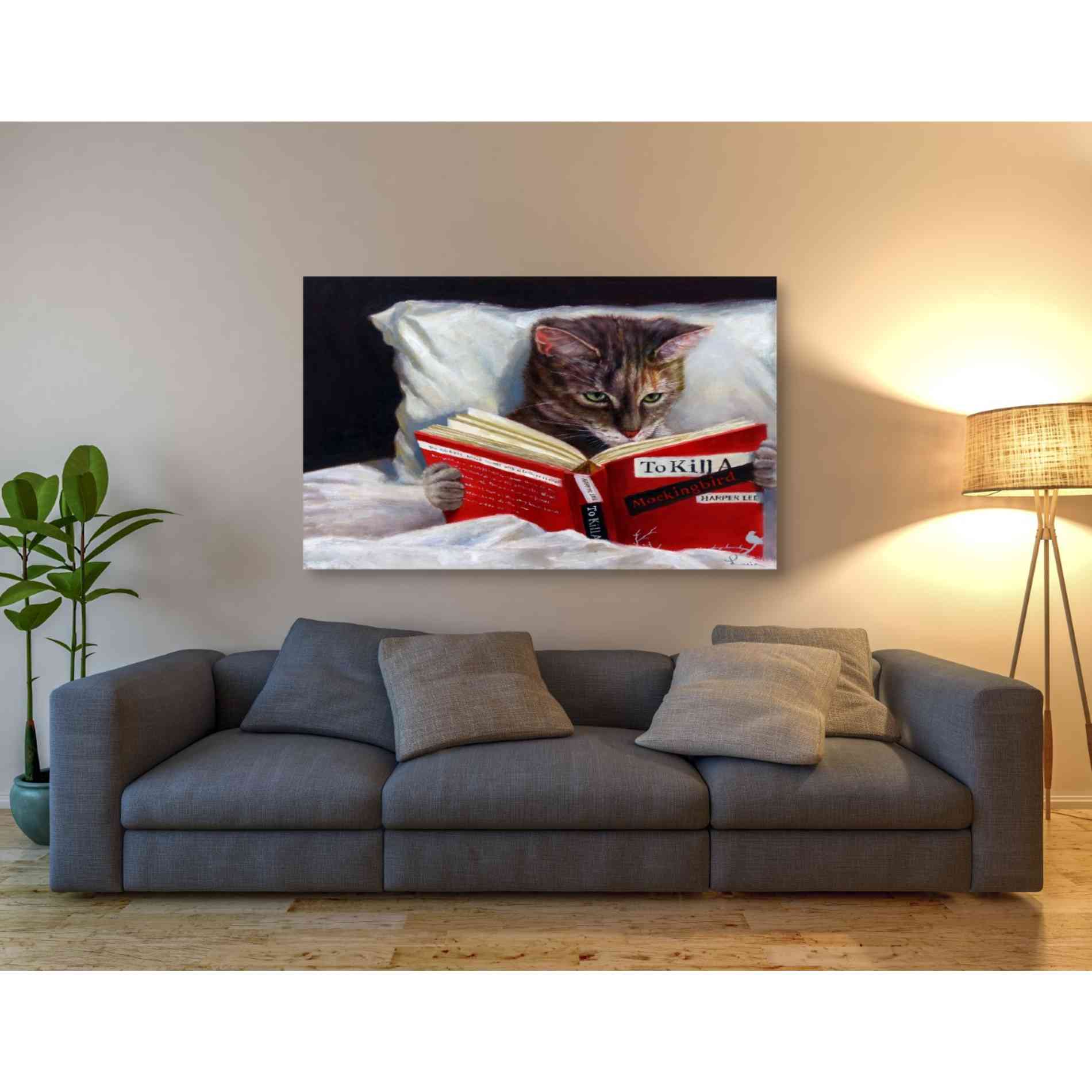 'Late Night Thriller' by Lucia Heffernan, Canvas Wall Art,54 x 40