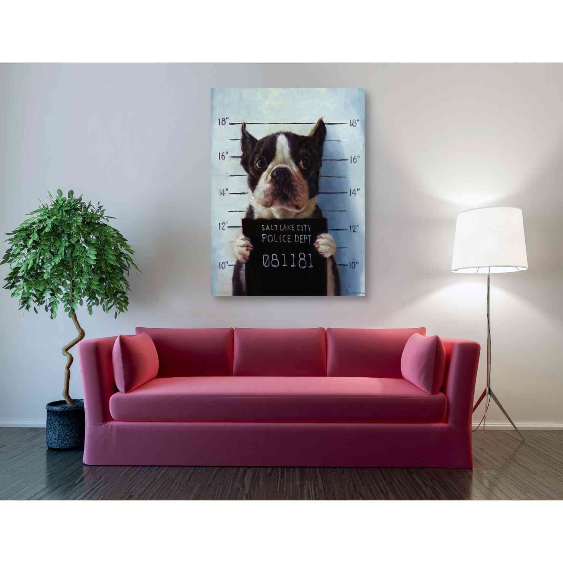 'Mug Shot' by Lucia Heffernan, Canvas Wall Art,40 x 54