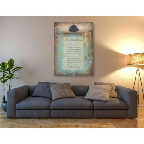 Image of 'Time for Everything' by Britt Hallowell, Canvas Wall Art,40 x 54