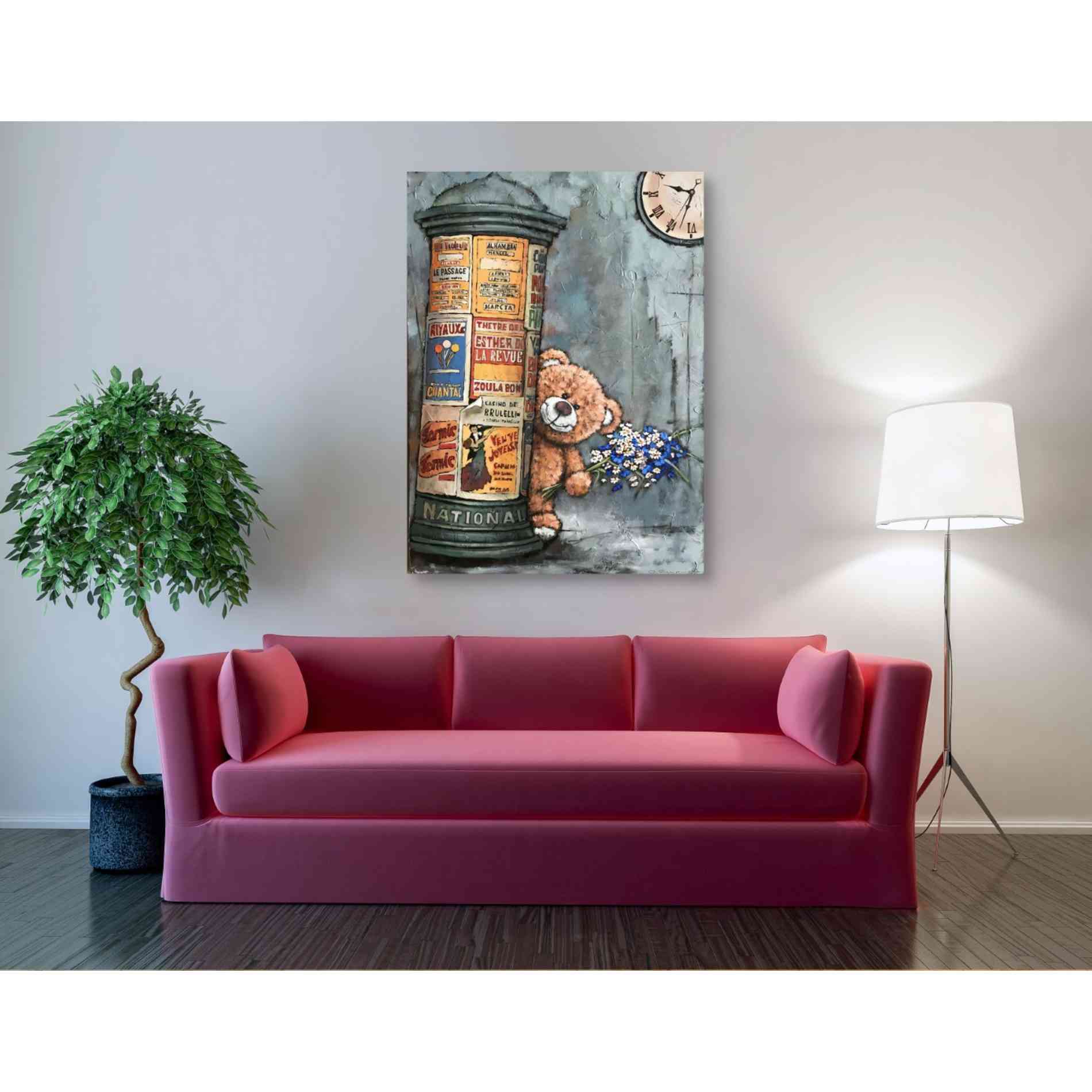'Rendezvous' by Alexander Gunin, Canvas Wall Art,40 x 54