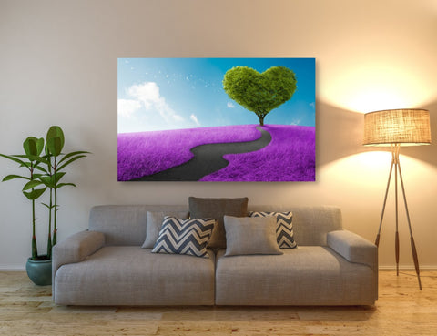 Image of 'Follow Your Heart ' Canvas Wall Art,60x40