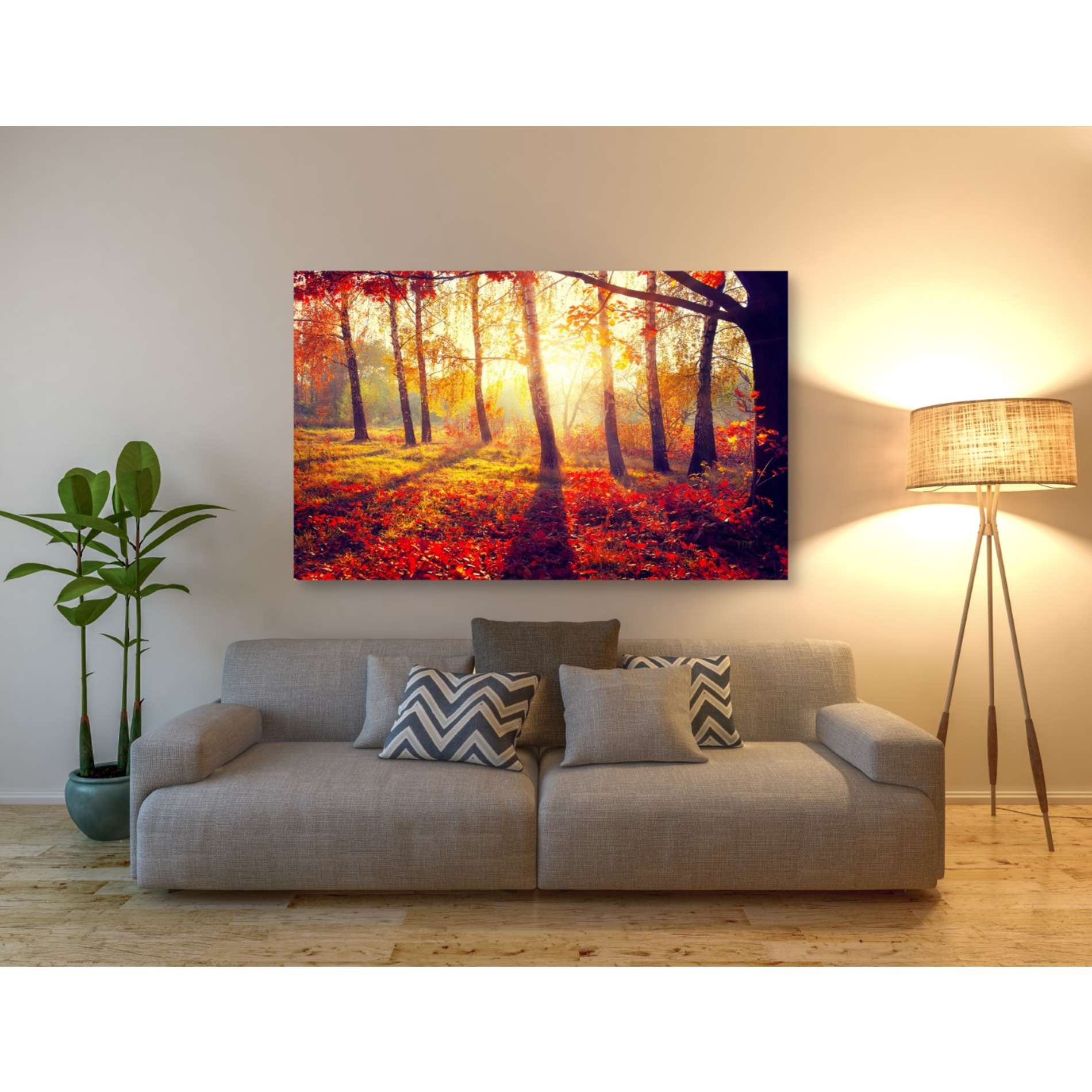 'Golden Afternoon' Giclee Canvas Wall Art