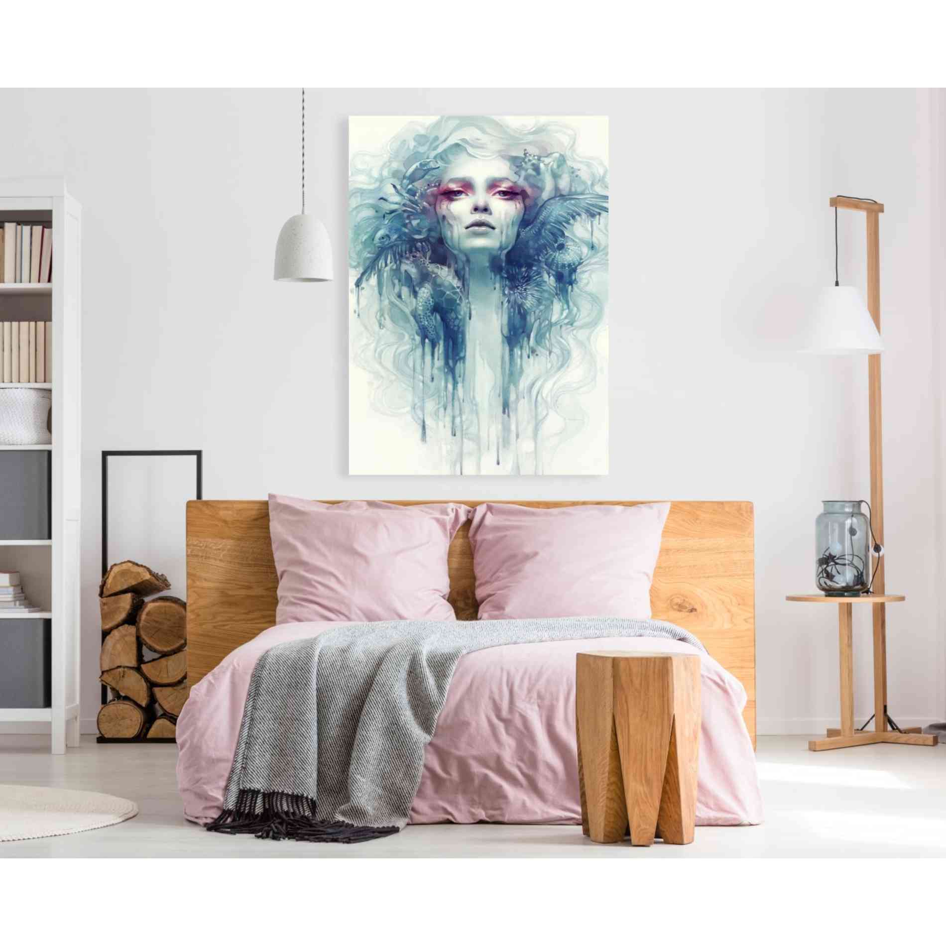 'Oil' by Anna Dittman, Canvas Wall Art,40 x 60