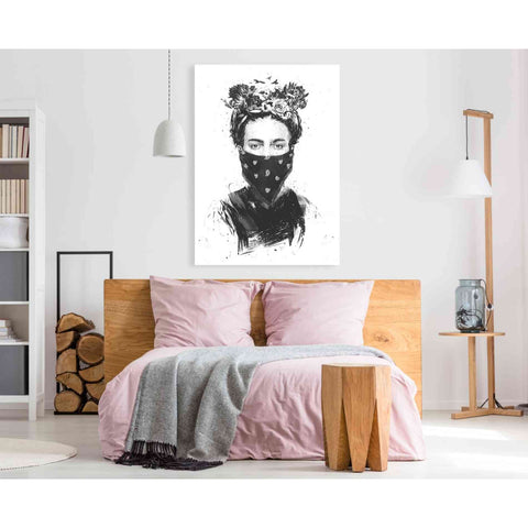 Image of 'Rebel Girl' by Balazs Solti, Giclee Canvas Wall Art