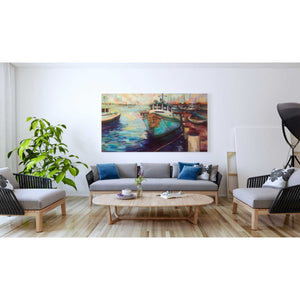 "At Fords" by Jeanette Vertentes, Giclee Canvas Wall Art