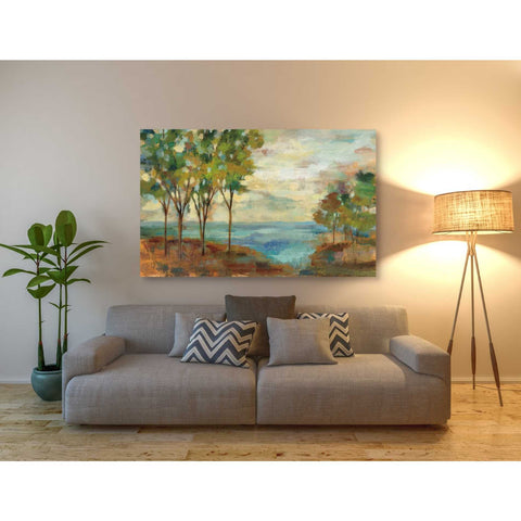 Image of "View of the Lake" by Silvia Vassileva, Canvas Wall Art,60 x 40