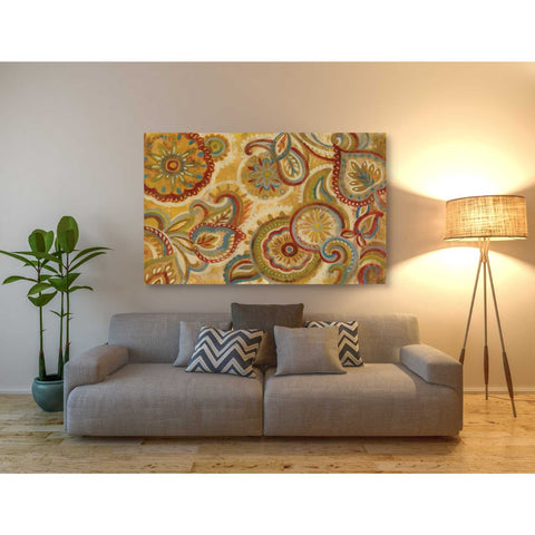 Image of "Mandala and Paisley" by Silvia Vassileva, Canvas Wall Art,60 x 40