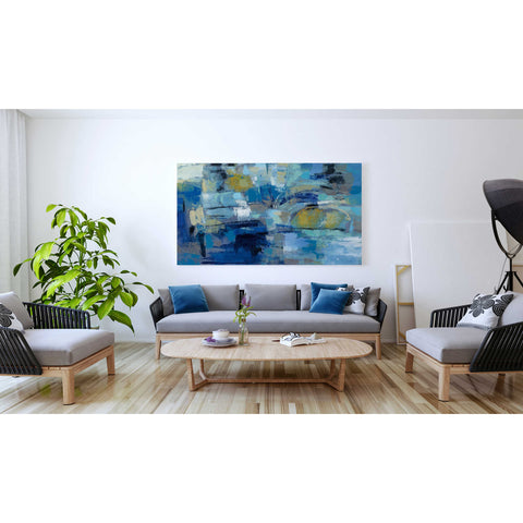 Image of 'Ultramarine Waves III' by Silvia Vassileva, Canvas Wall Art,60 x 40