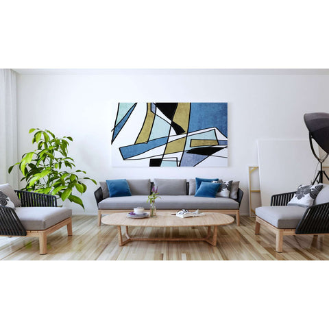 Image of 'Abstract Line Art 29' by Irena Orlov, Canvas Wall Art,60 x 40