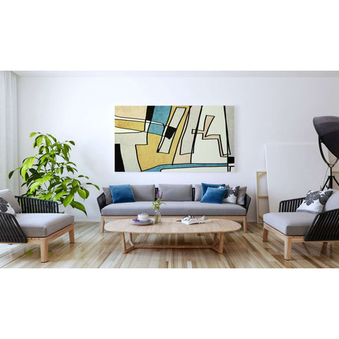 Image of 'Abstract Line Art 28' by Irena Orlov, Canvas Wall Art,60 x 40