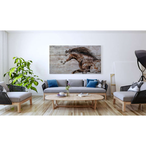 Image of 'WILD HORSE RUNNING 4' by Irena Orlov, Canvas Wall Art,60 x 40