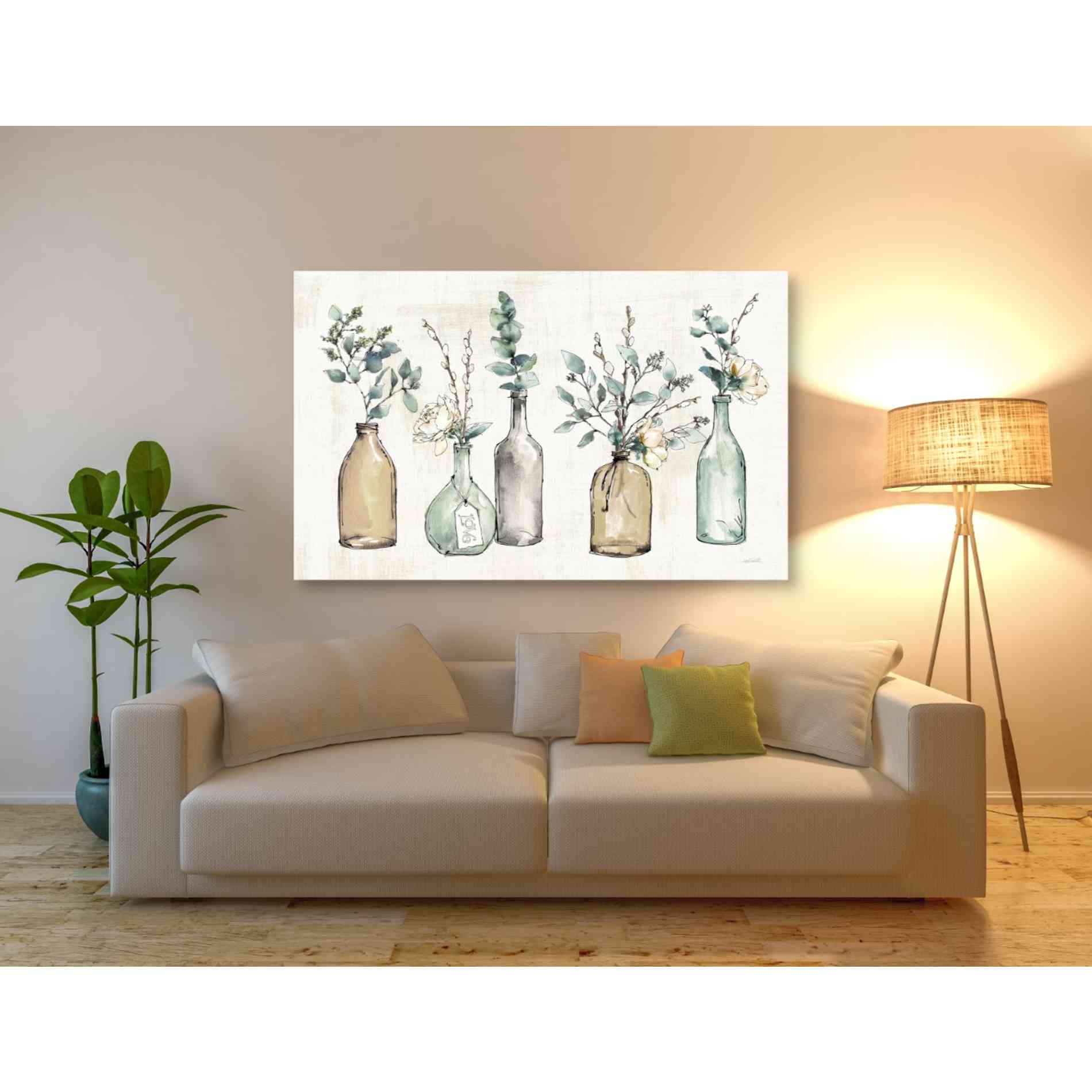 'Modern Farmhouse I with Love' by Anne Tavoletti, Canvas Wall Art,60 x 40