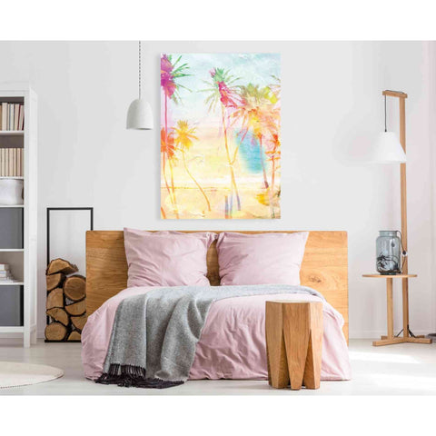 Image of 'Bright Summer Palms' by Bluebird Barn, Canvas Wall Art,40 x 60