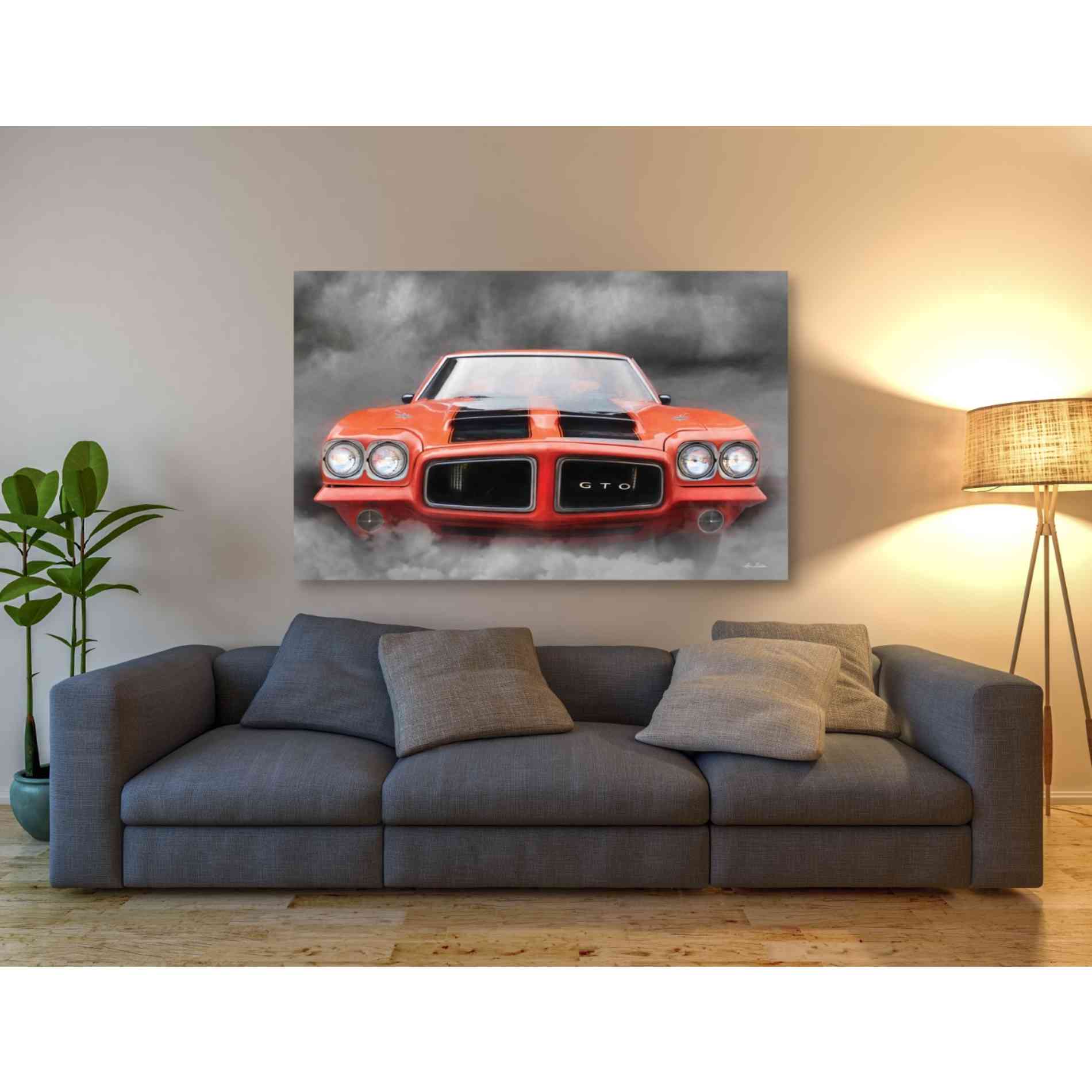 'Burn Out' by Lori Deiter, Canvas Wall Art,60 x 40