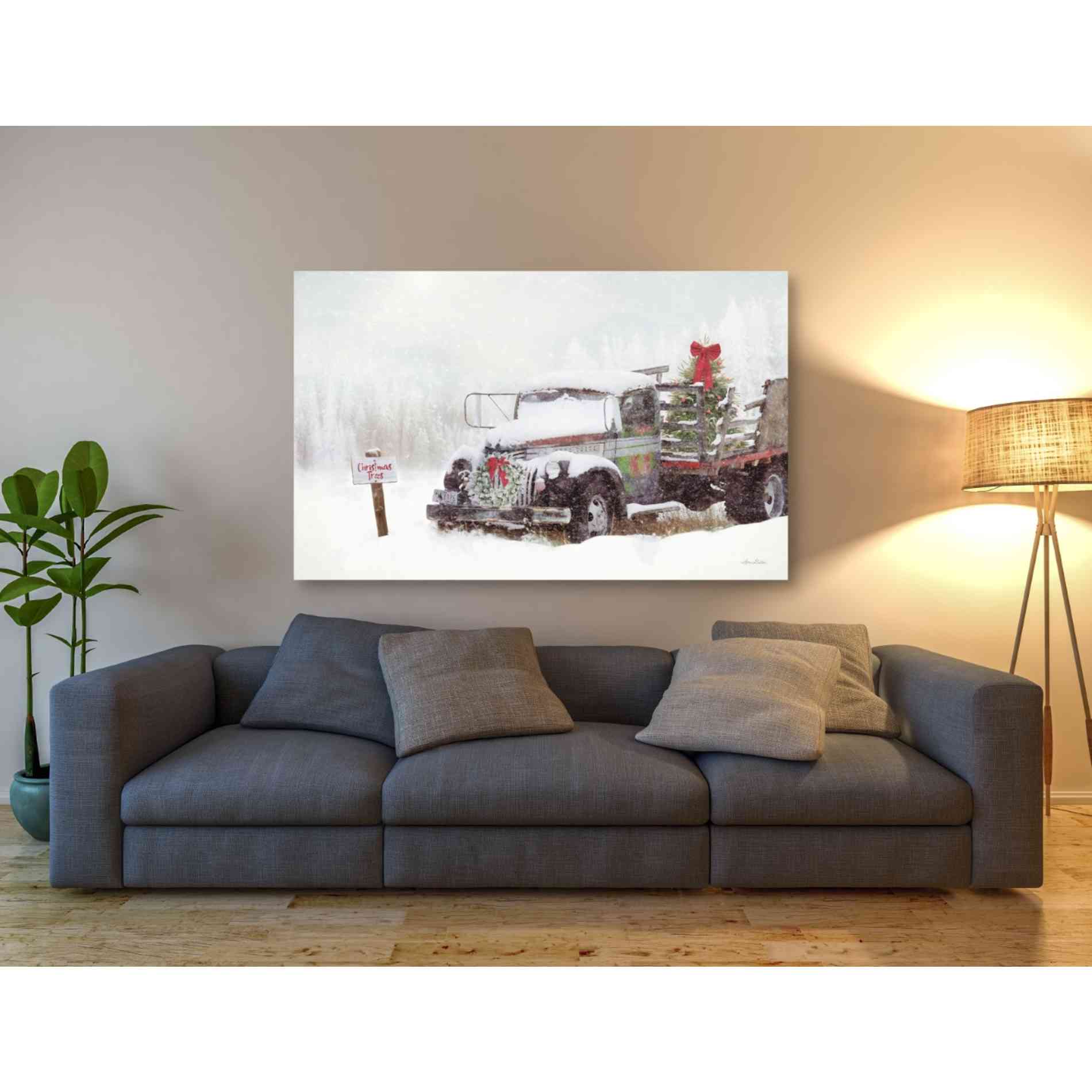 'Wyoming Tree Farm' by Lori Deiter, Canvas Wall Art,60 x 40