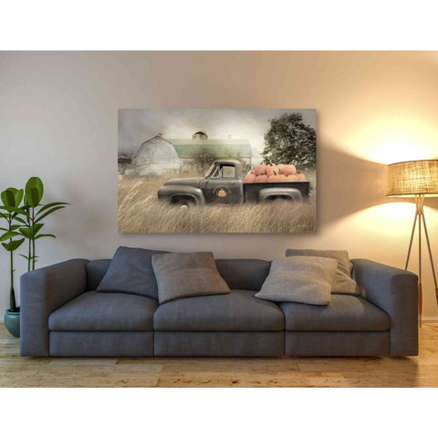 Image of 'Happy Harvest Truck' by Lori Deiter, Canvas Wall Art,60 x 40