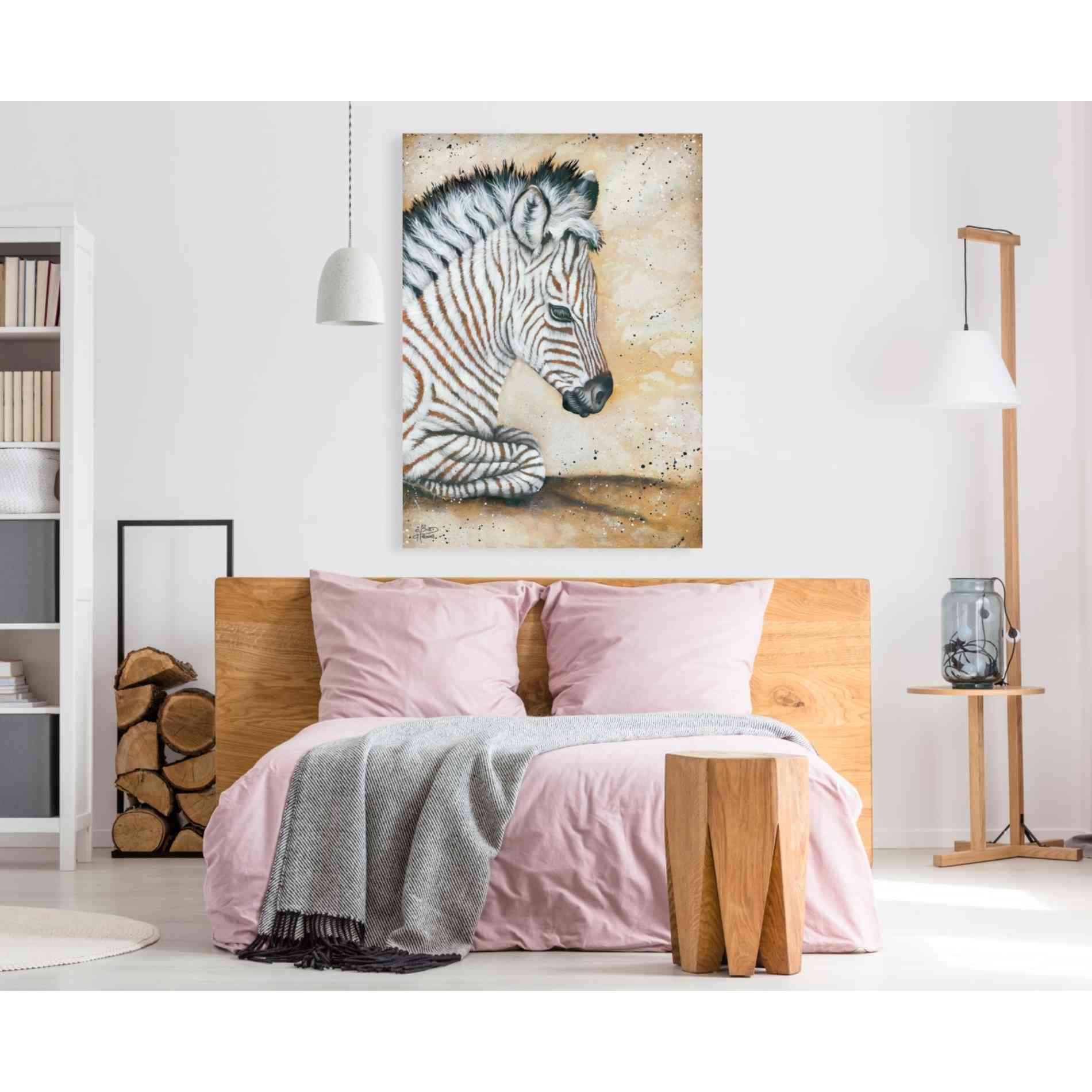 'Savannah Baby' by Britt Hallowell, Canvas Wall Art,40 x 60