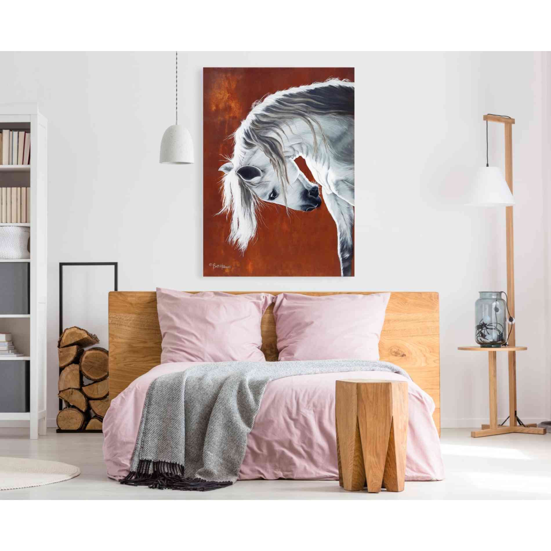 'The Untamable Heart' by Britt Hallowell, Canvas Wall Art,40 x 60