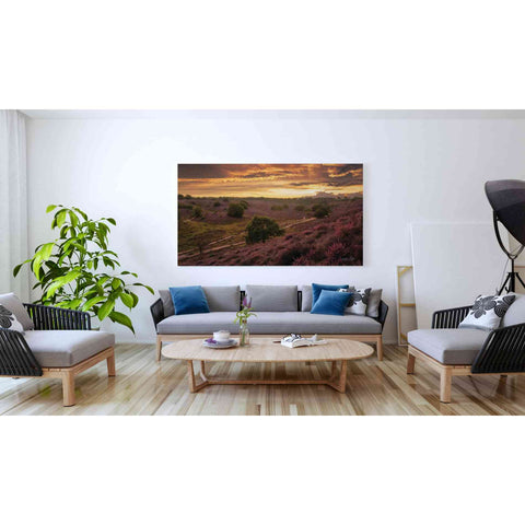 Image of 'Just a Sunset in the Netherlands' by Martin Podt, Canvas Wall Art,60 x 40