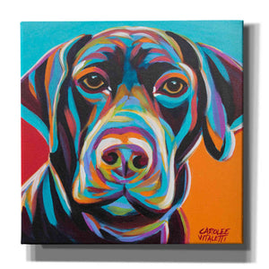 'Dog Friend II' by Carolee Vitaletti, Giclee Canvas Wall Art