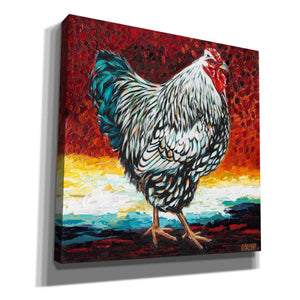 'Fancy Chicken I' by Carolee Vitaletti, Giclee Canvas Wall Art