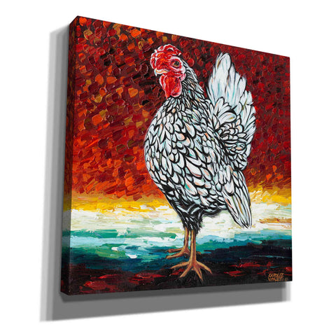 Image of 'Fancy Chicken II' by Carolee Vitaletti, Giclee Canvas Wall Art