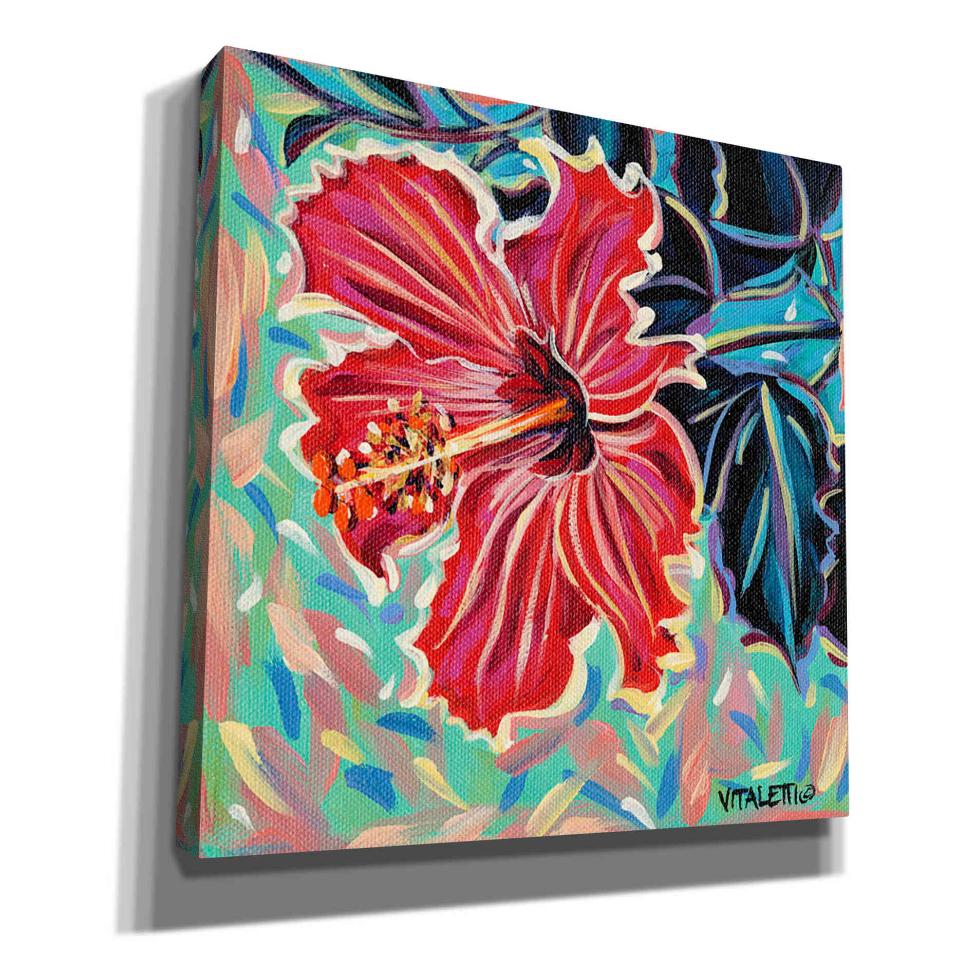 'Hawaiian Beauty II' by Carolee Vitaletti, Giclee Canvas Wall Art