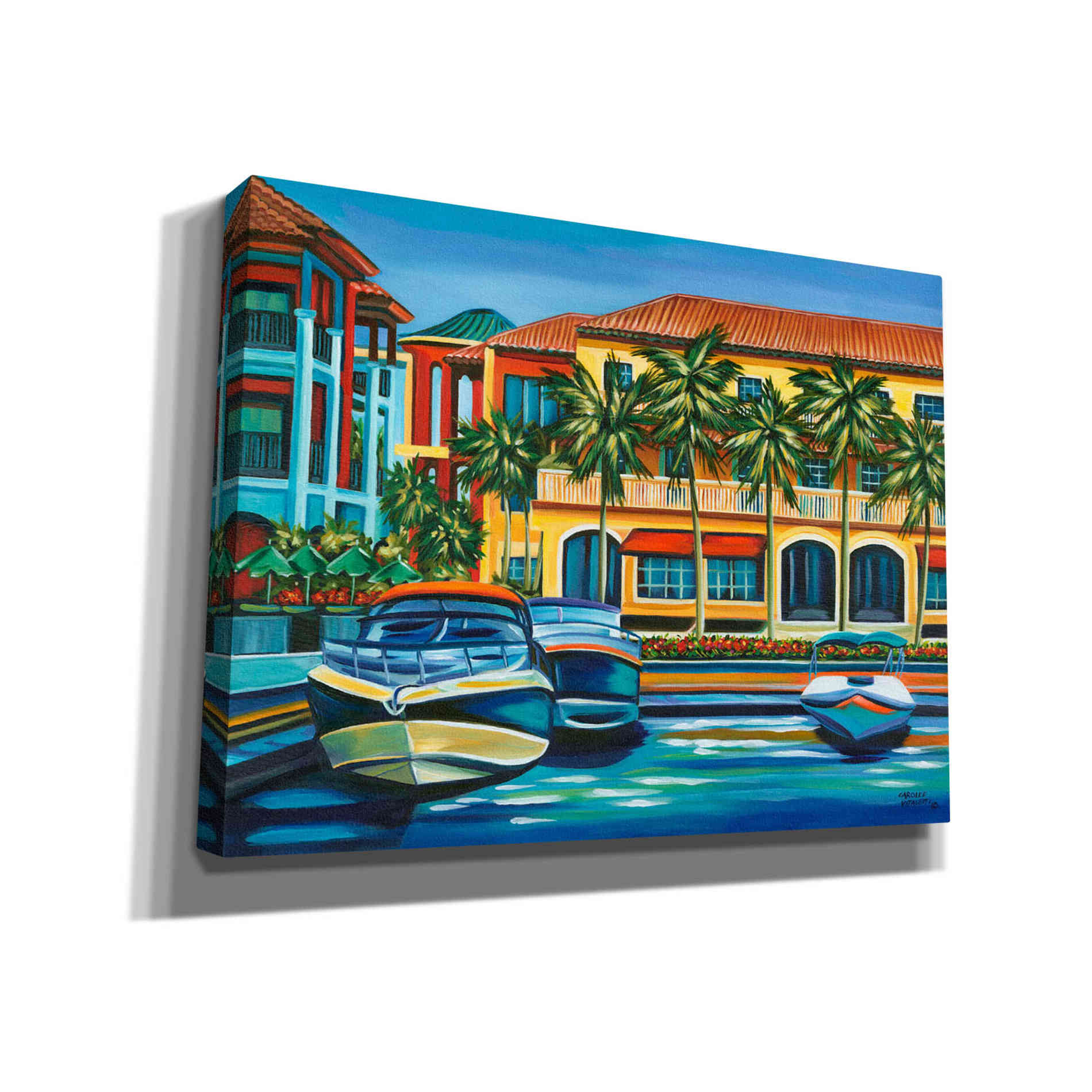 'Tropical Rendezvous II' by Carolee Vitaletti, Giclee Canvas Wall Art