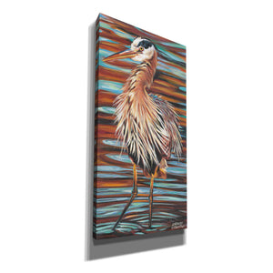 'Watchful Heron II' by Carolee Vitaletti, Giclee Canvas Wall Art