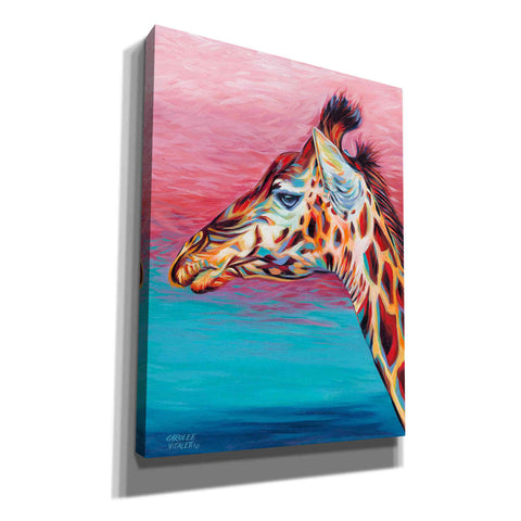 Image of 'Sky High Giraffe II' by Carolee Vitaletti, Giclee Canvas Wall Art