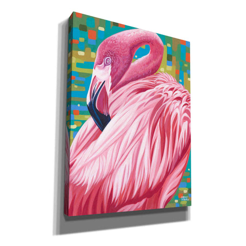 Image of 'Fabulous Flamingos II' by Carolee Vitaletti, Giclee Canvas Wall Art