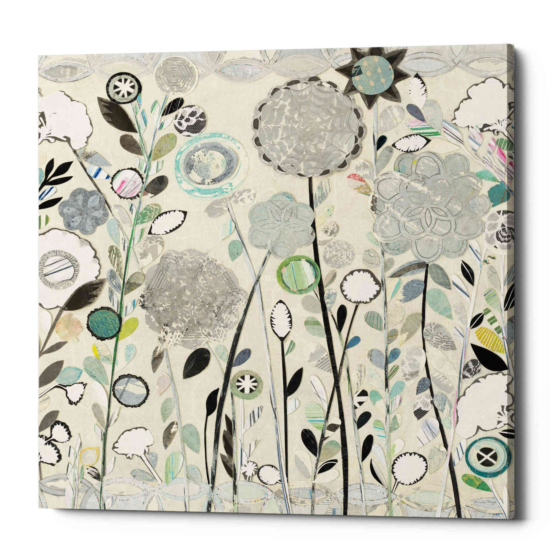 'Interlocking Shadows Sq' by Candra Boggs, Canvas Wall Art