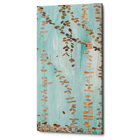 Image of 'Trailing Vines III Blue' by Candra Boggs, Canvas Wall Art