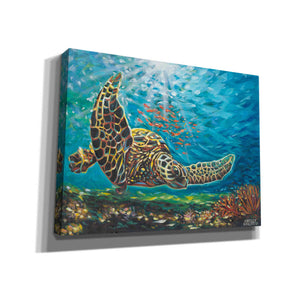 'Deep Sea Swimming I' by Carolee Vitaletti Giclee Canvas Wall Art