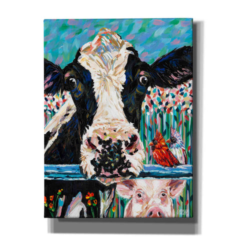 Image of 'Farm Buddies II' by Carolee Vitaletti Giclee Canvas Wall Art