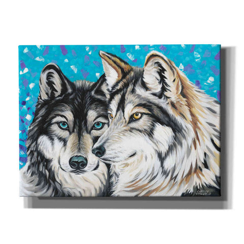 Image of 'Grey Wolf I' by Carolee Vitaletti Giclee Canvas Wall Art