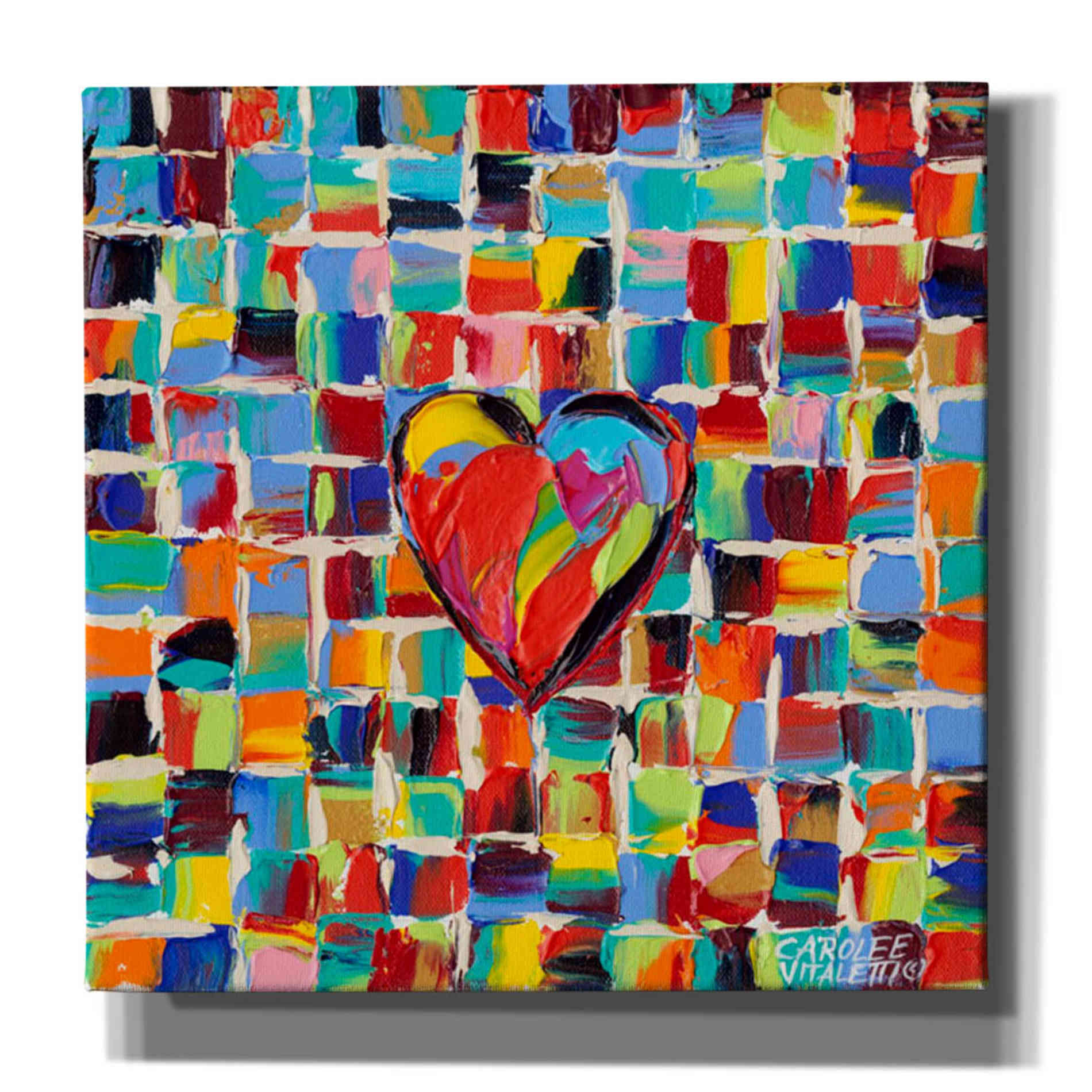 'Love of Color I' by Carolee Vitaletti Giclee Canvas Wall Art