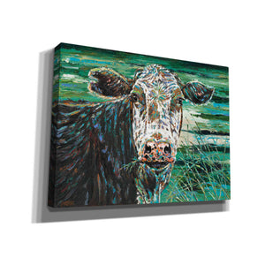 'Marshland Cow II' by Carolee Vitaletti Giclee Canvas Wall Art