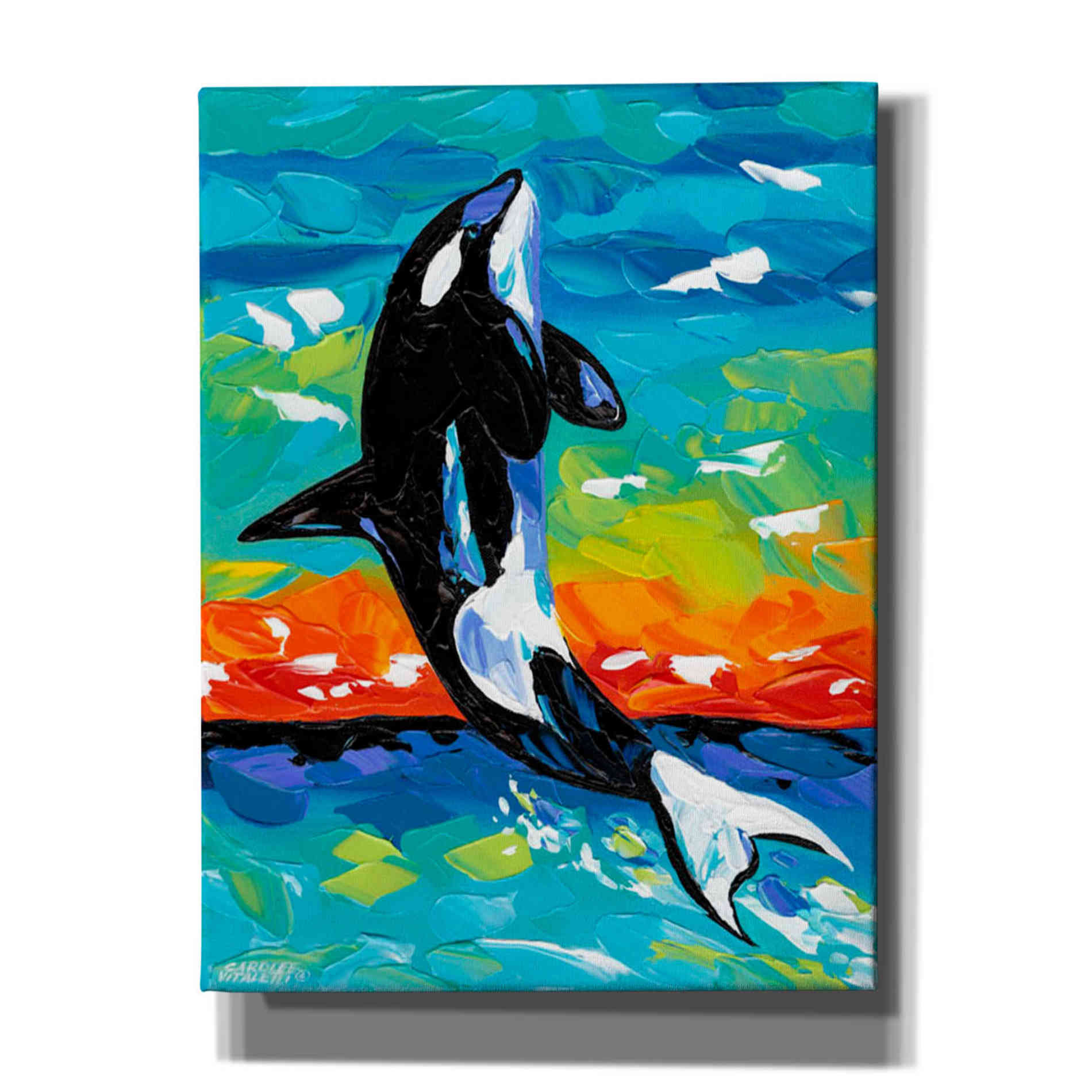 'Ocean Friends I' by Carolee Vitaletti Giclee Canvas Wall Art