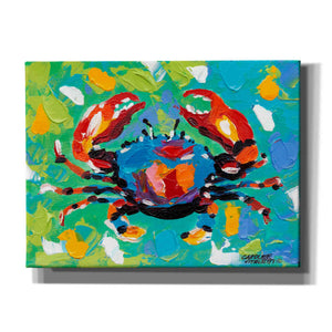 'Seaside Crab I' by Carolee Vitaletti Giclee Canvas Wall Art