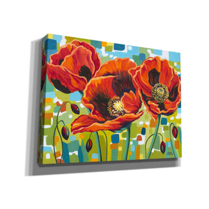 'Vivid Poppies III' by Carolee Vitaletti Giclee Canvas Wall Art