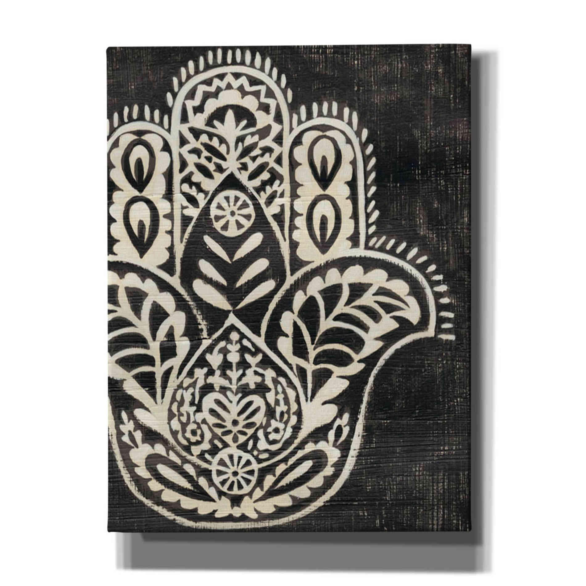 'Night Hamsa I' by Chariklia Zarris Giclee Canvas Wall Art