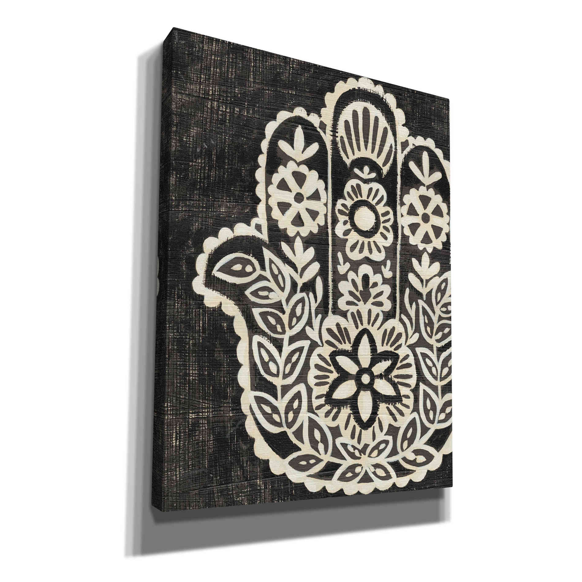 'Night Hamsa II' by Chariklia Zarris Giclee Canvas Wall Art