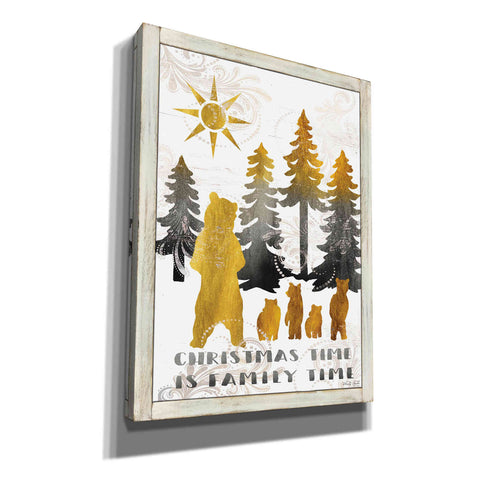 Image of 'Christmas Time is Family Time' by Cindy Jacobs, Giclee Canvas Wall Art