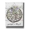 'Grateful & Blessed' by Cindy Jacobs, Canvas Wall Art,Size B Portrait