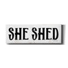 'She Shed' by Cindy Jacobs, Canvas Wall Art,Size 3 Landscape