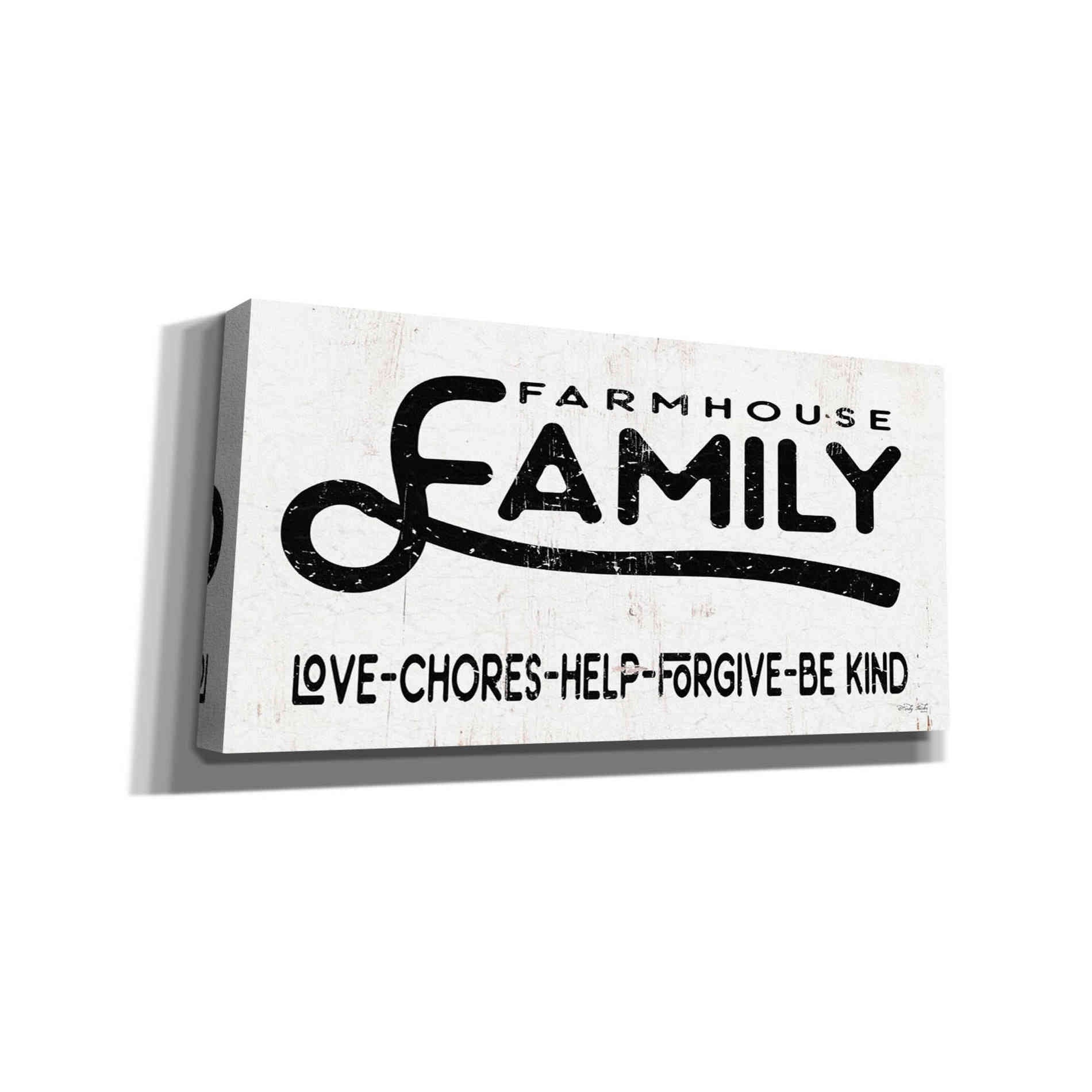 'Farmhouse Family' by Cindy Jacobs, Canvas Wall Art,Size 2 Landscape